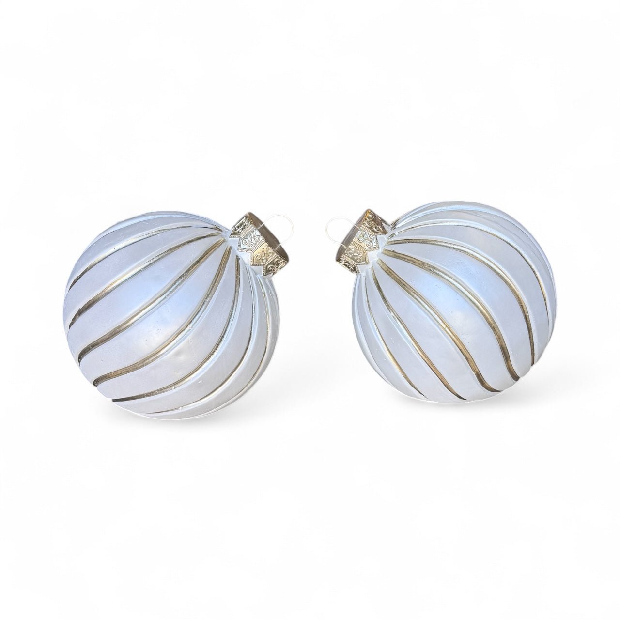 Gold and White Ornament - Custom Prop Rentals