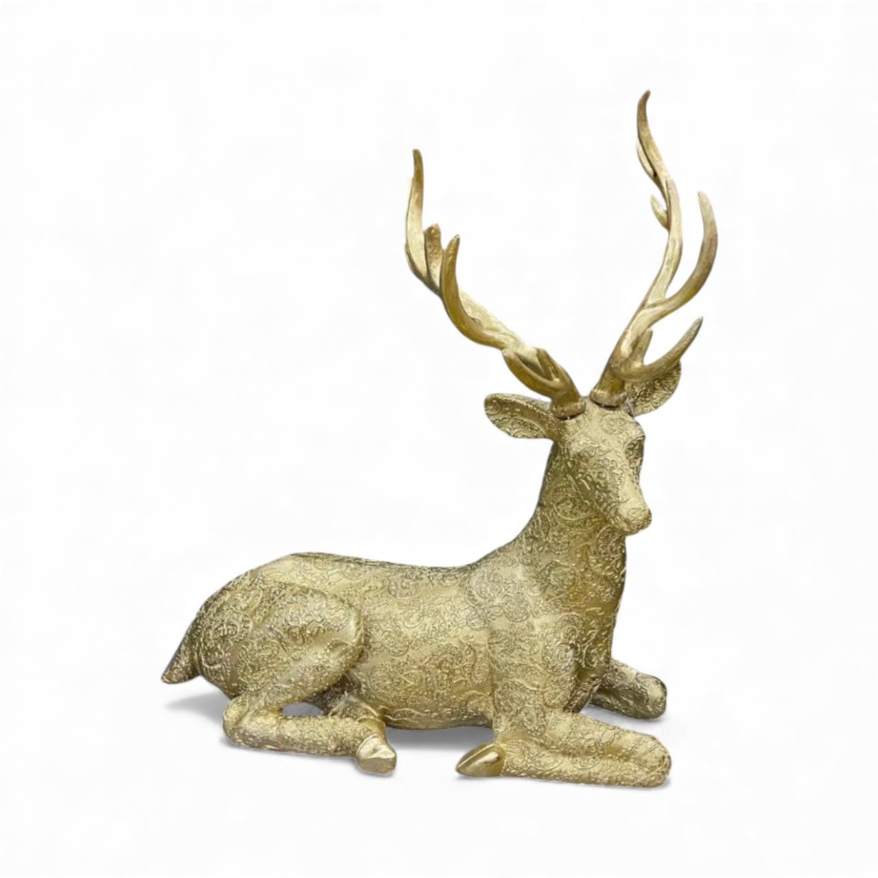 Gold Reindeer - Custom Prop Rentals