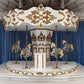 Grand Carousel Blue - Custom Prop Rentals