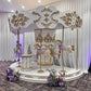 Grand Carousel White & Gold (Lavender) - Custom Prop Rentals