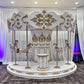 Grand Carousel White & Gold (Lavender) - Custom Prop Rentals