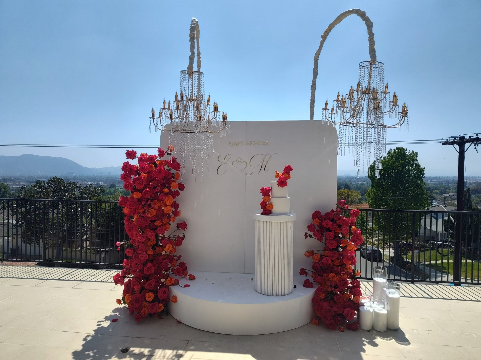 Half Circle Stage - Custom Prop Rentals
