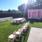 Hello Kitty Cafe Backdrop - Custom Prop Rentals
