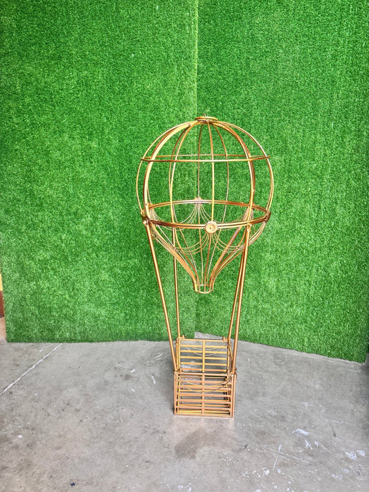 Hot Air Balloon Gold 5ft - Custom Prop Rentals