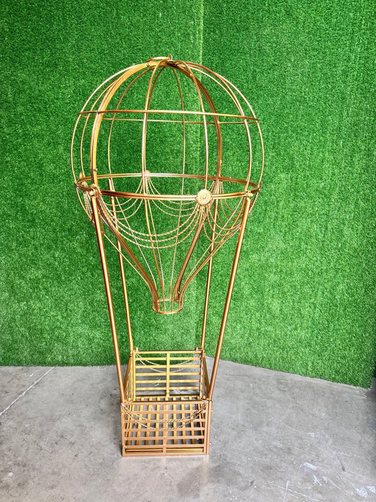 Hot Air Balloon Gold 6ft - Custom Prop Rentals