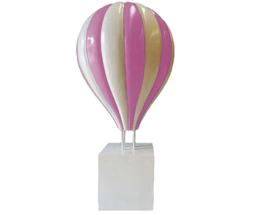 Hot Air Balloon Large Pink - Custom Prop Rentals
