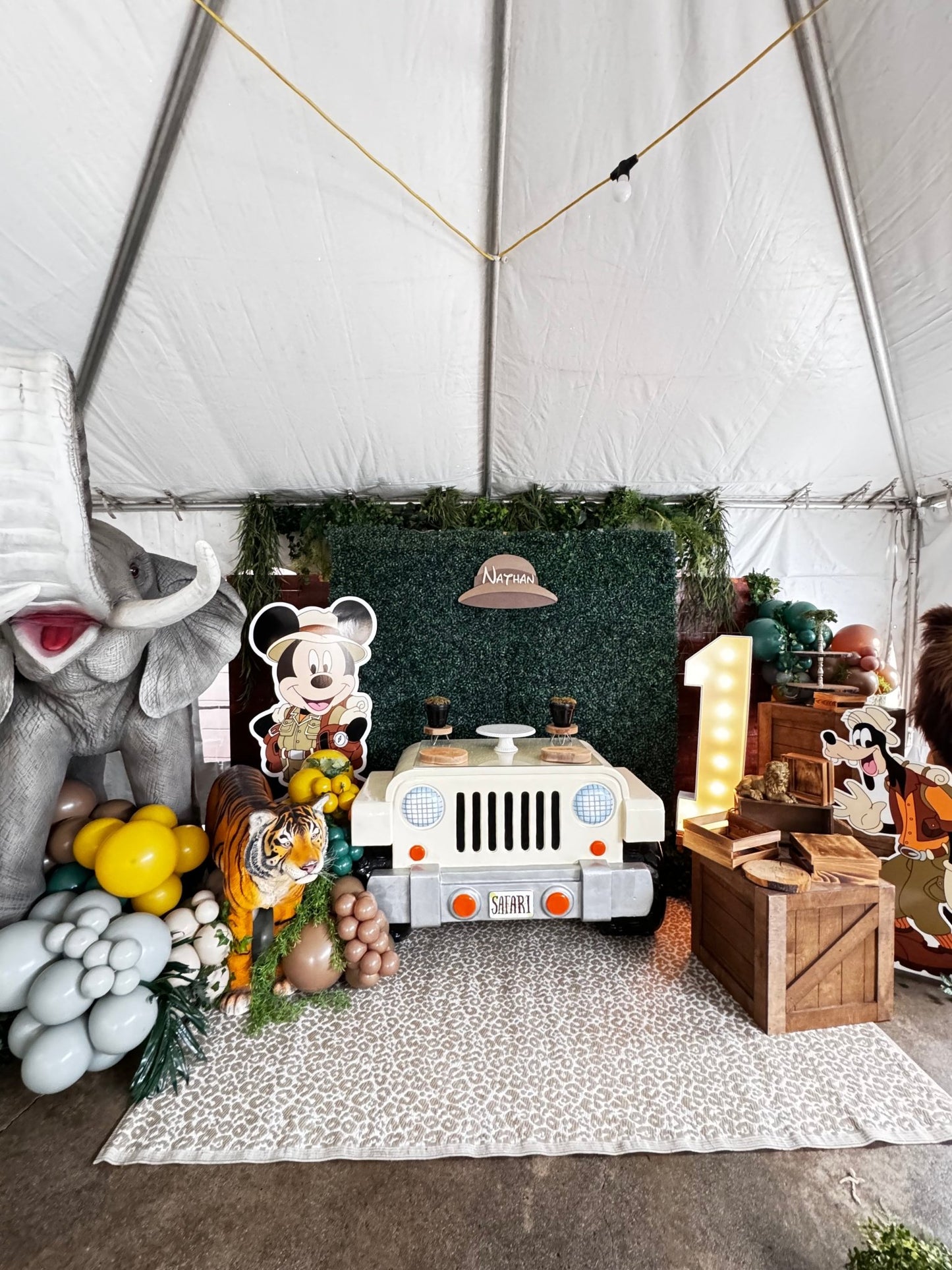 Jeep Table - Custom Prop Rentals