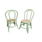 Kid Rattan Bend Back Green - Custom Prop Rentals