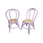 Kid Rattan Bend Back Lavender - Custom Prop Rentals