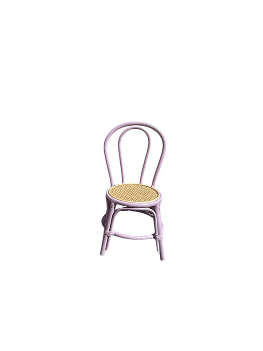 Kid Rattan Bend Back Pink - Custom Prop Rentals
