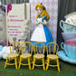 Kid Rattan Bend Back Yellow - Custom Prop Rentals