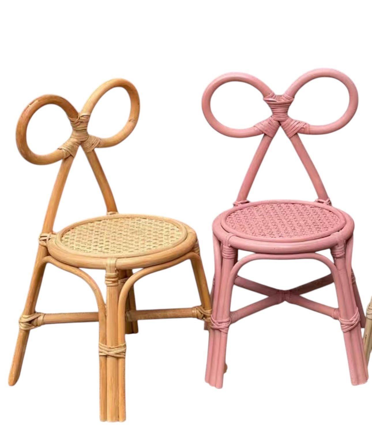 Kid Rattan Bow Tie Natural - Custom Prop Rentals