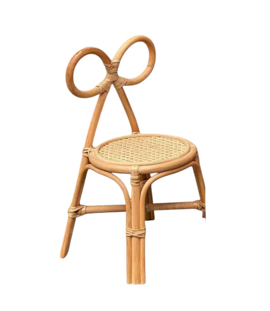Kid Rattan Bow Tie Natural - Custom Prop Rentals