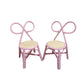 Kid Rattan Bow Tie Pink - Custom Prop Rentals