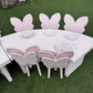 Kids Butterfly Chairs Pink - Custom Prop Rentals