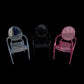 Kids Ghost Chair with arm rest Pink - Custom Prop Rentals