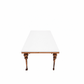 Kids Gold Rectangular Table Blue - Custom Prop Rentals