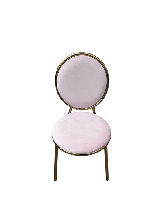 Kids Luxe Chair Pink - Custom Prop Rentals