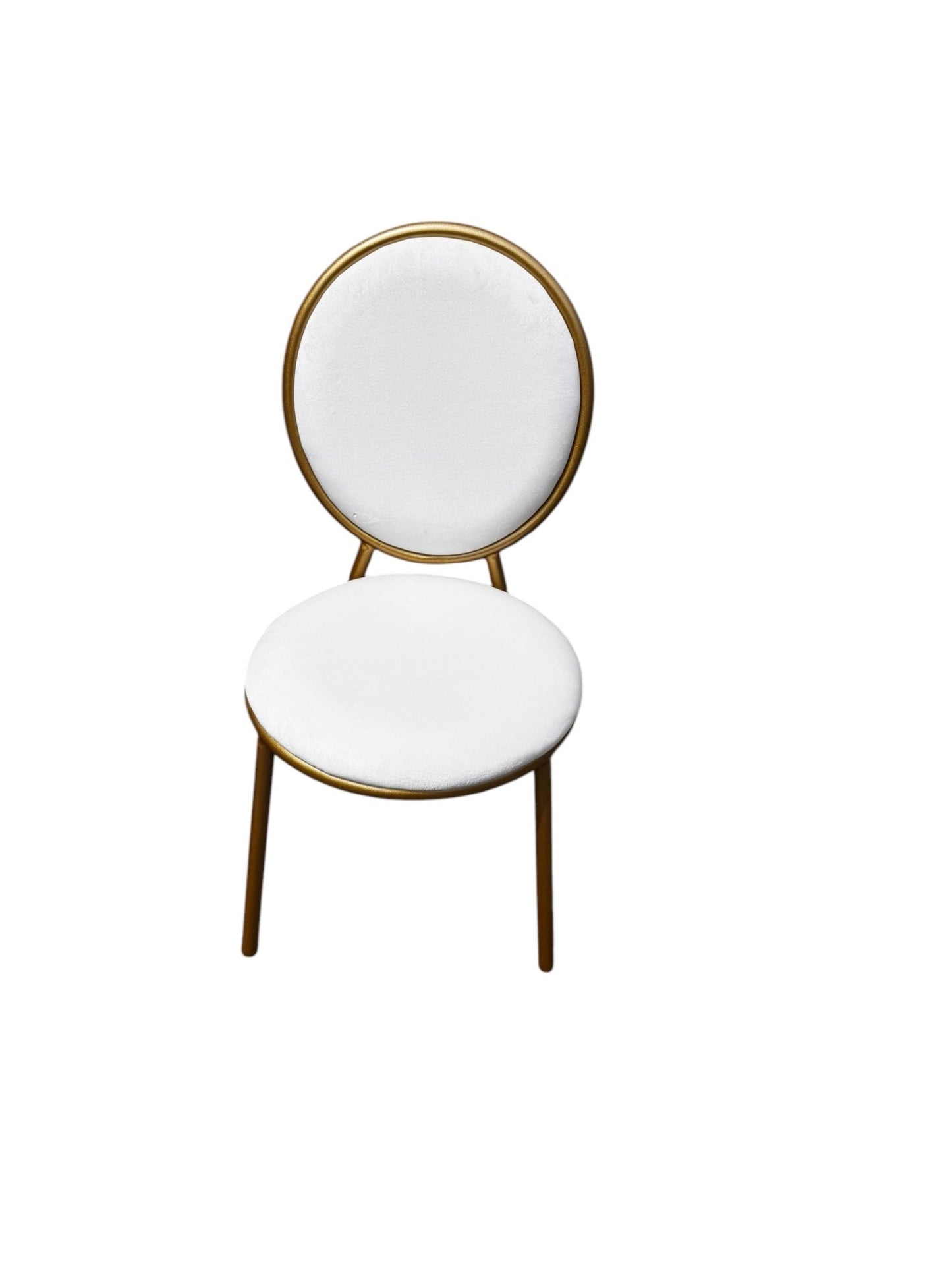 Kids Luxe Chair White - Custom Prop Rentals
