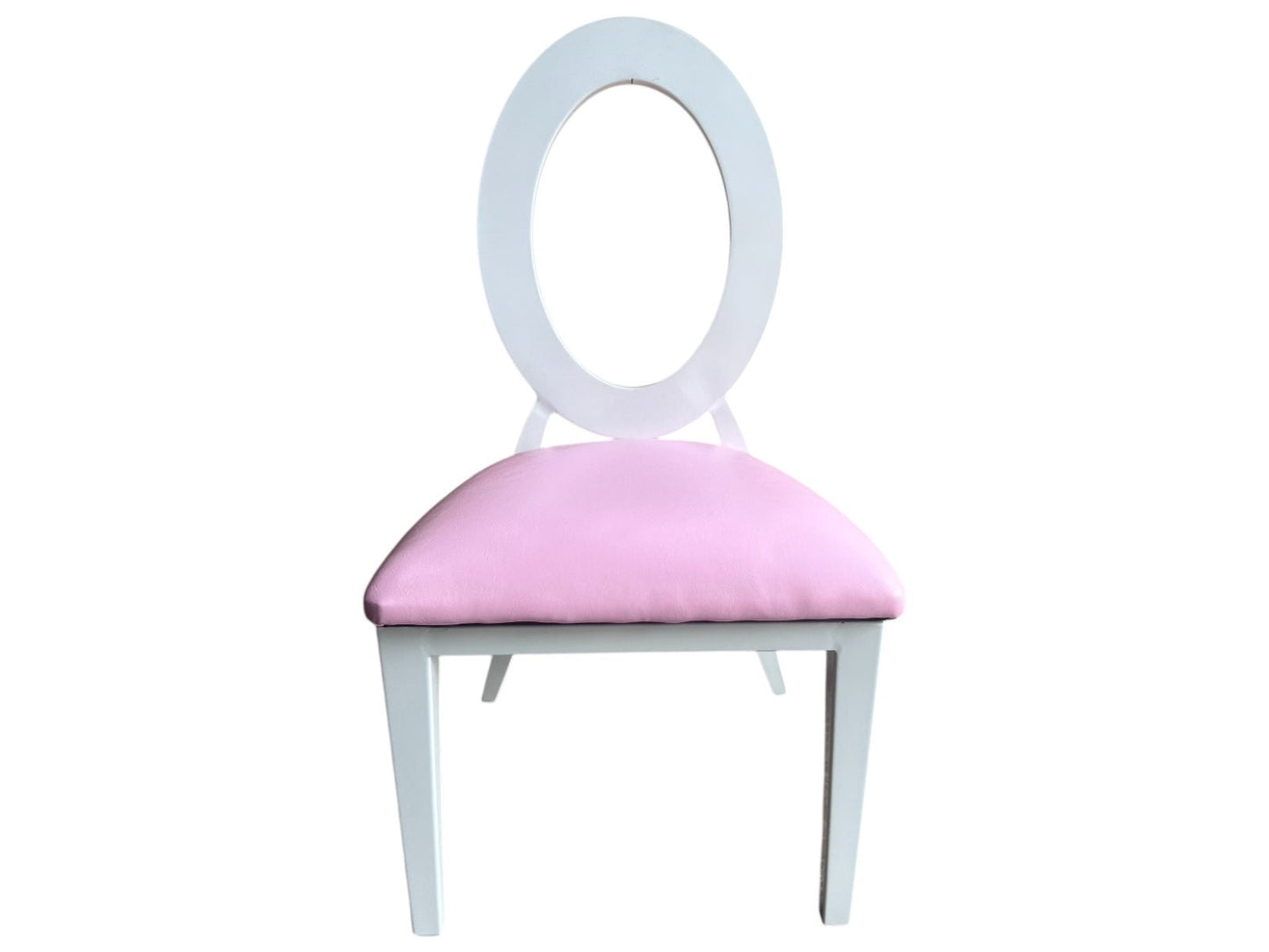 Kids Oval Back Chair Lavender - Custom Prop Rentals
