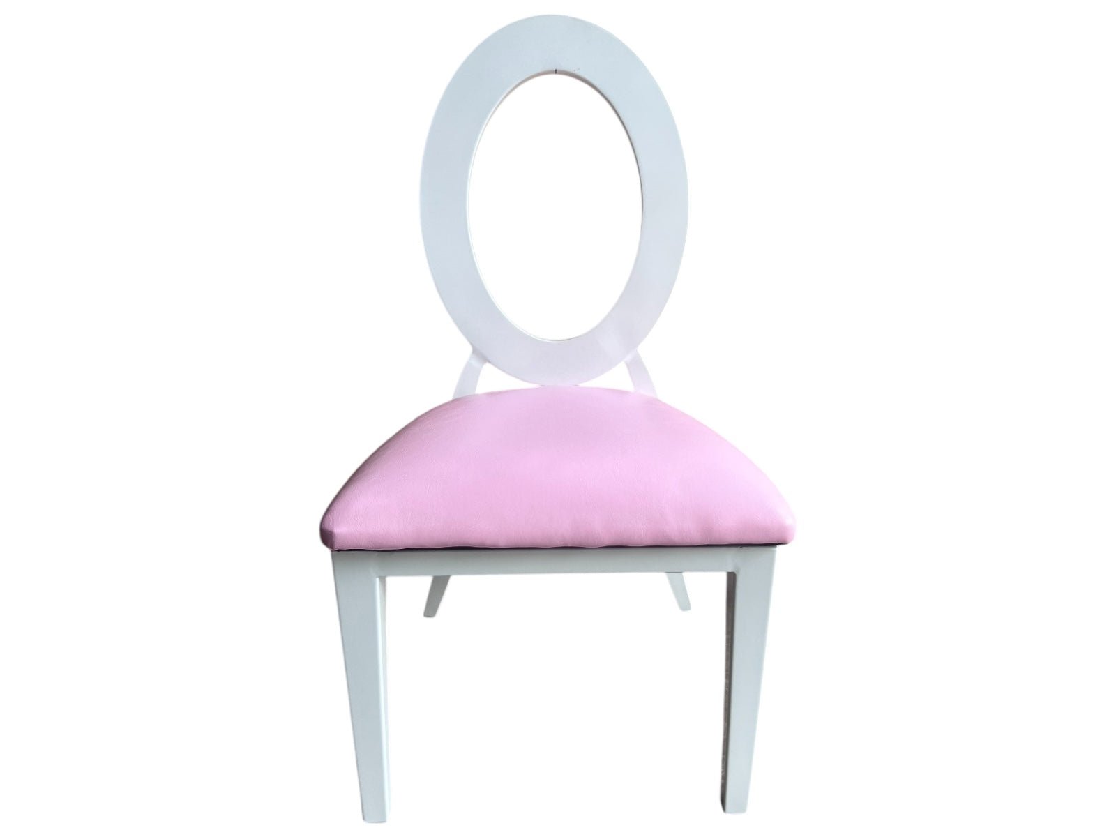 Kids Oval Back Chair Lavender - Custom Prop Rentals
