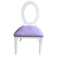 Kids Oval Back Chair Lavender - Custom Prop Rentals