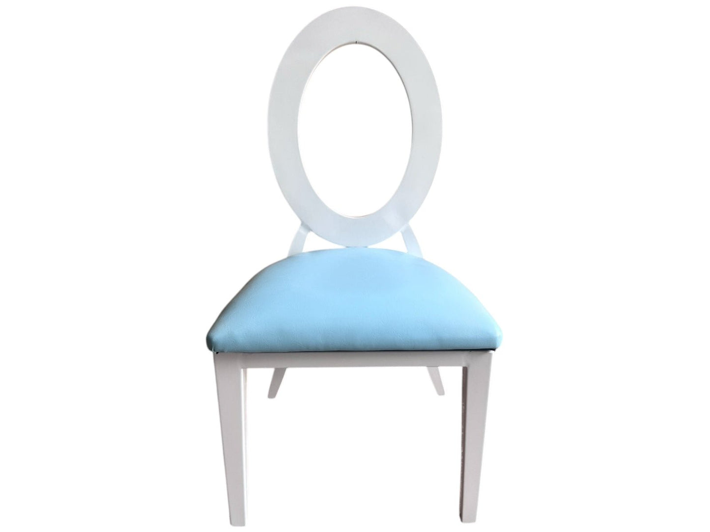 Kids Oval Back Chair Lavender - Custom Prop Rentals