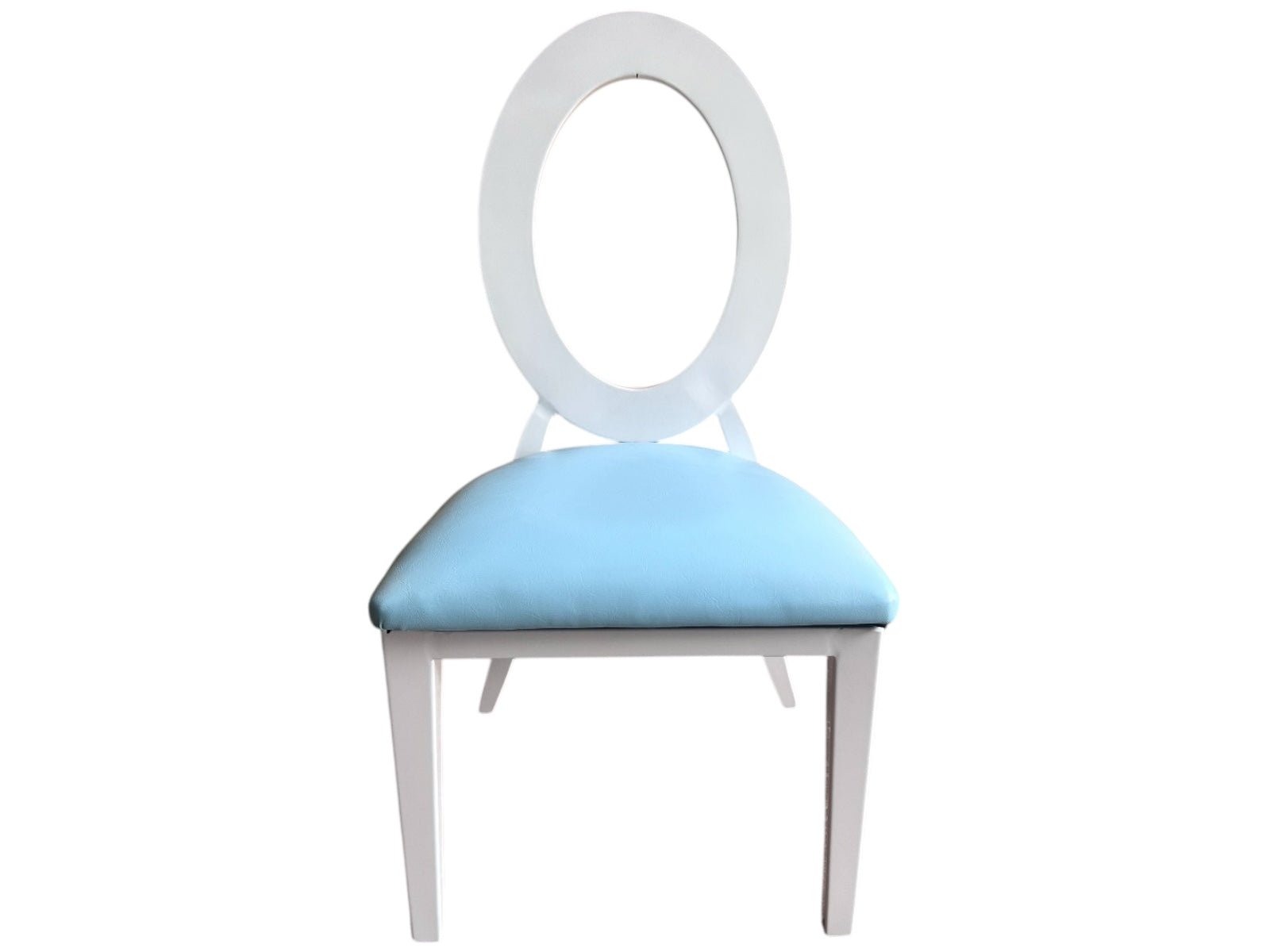 Kids Oval Back Chair Lavender - Custom Prop Rentals