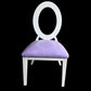 Kids Oval Back Chair Pink - Custom Prop Rentals