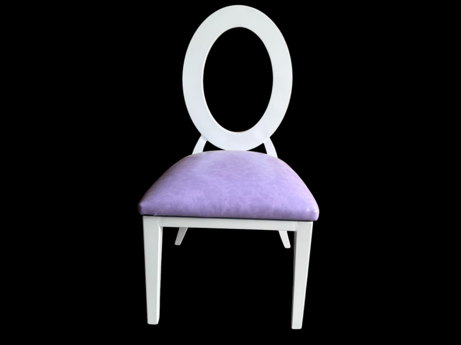 Kids Oval Back Chair Pink - Custom Prop Rentals