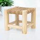 Kids Rattan Square Stool - Custom Prop Rentals