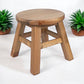 Kids Round Wooden Stool - Custom Prop Rentals