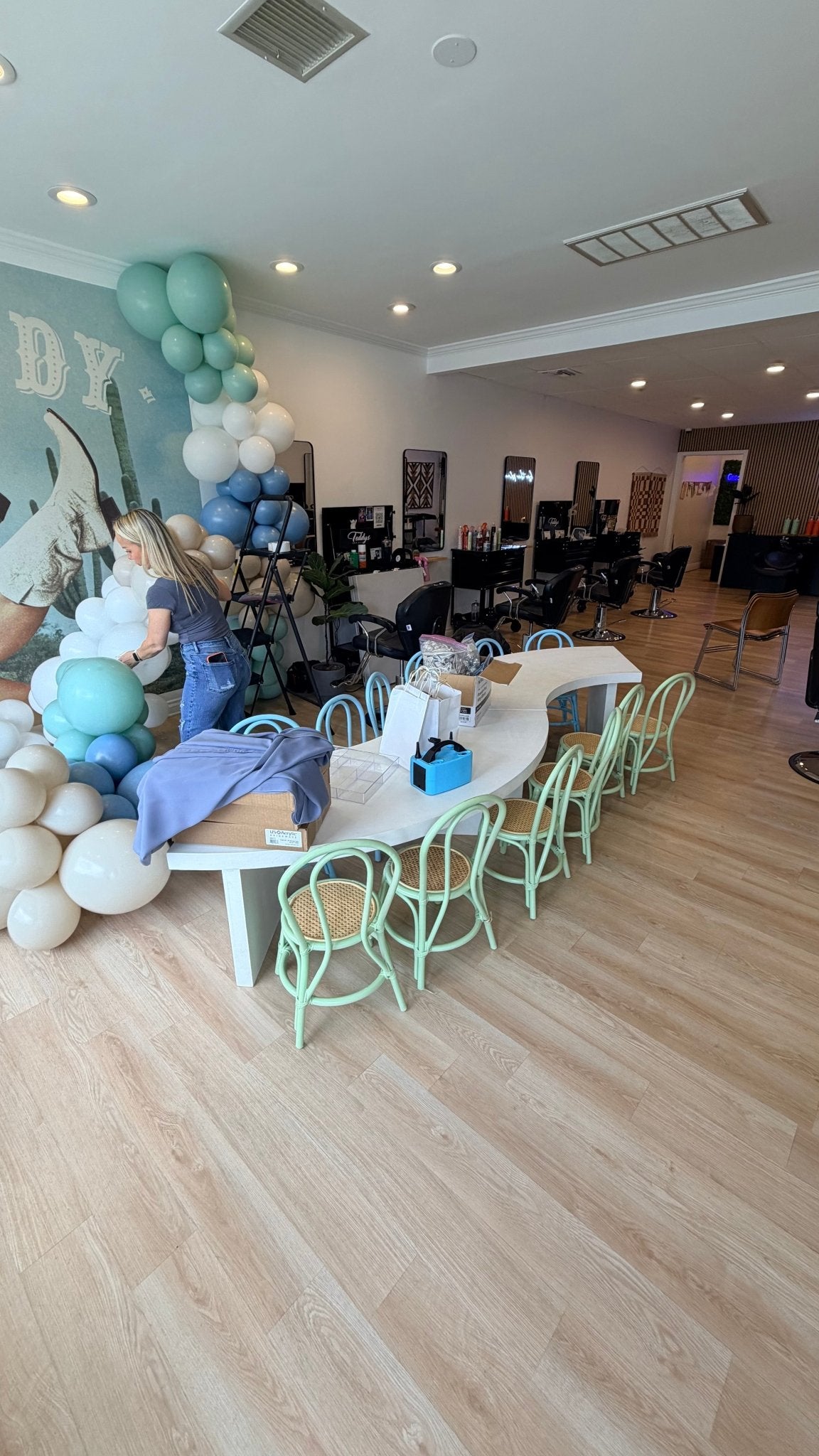 Kids Wave Table - Custom Prop Rentals