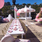 Kids White Table - Custom Prop Rentals