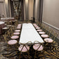 Kids White Table - Custom Prop Rentals