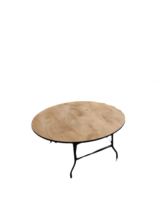 Kids Wooden Circle Table - Custom Prop Rentals