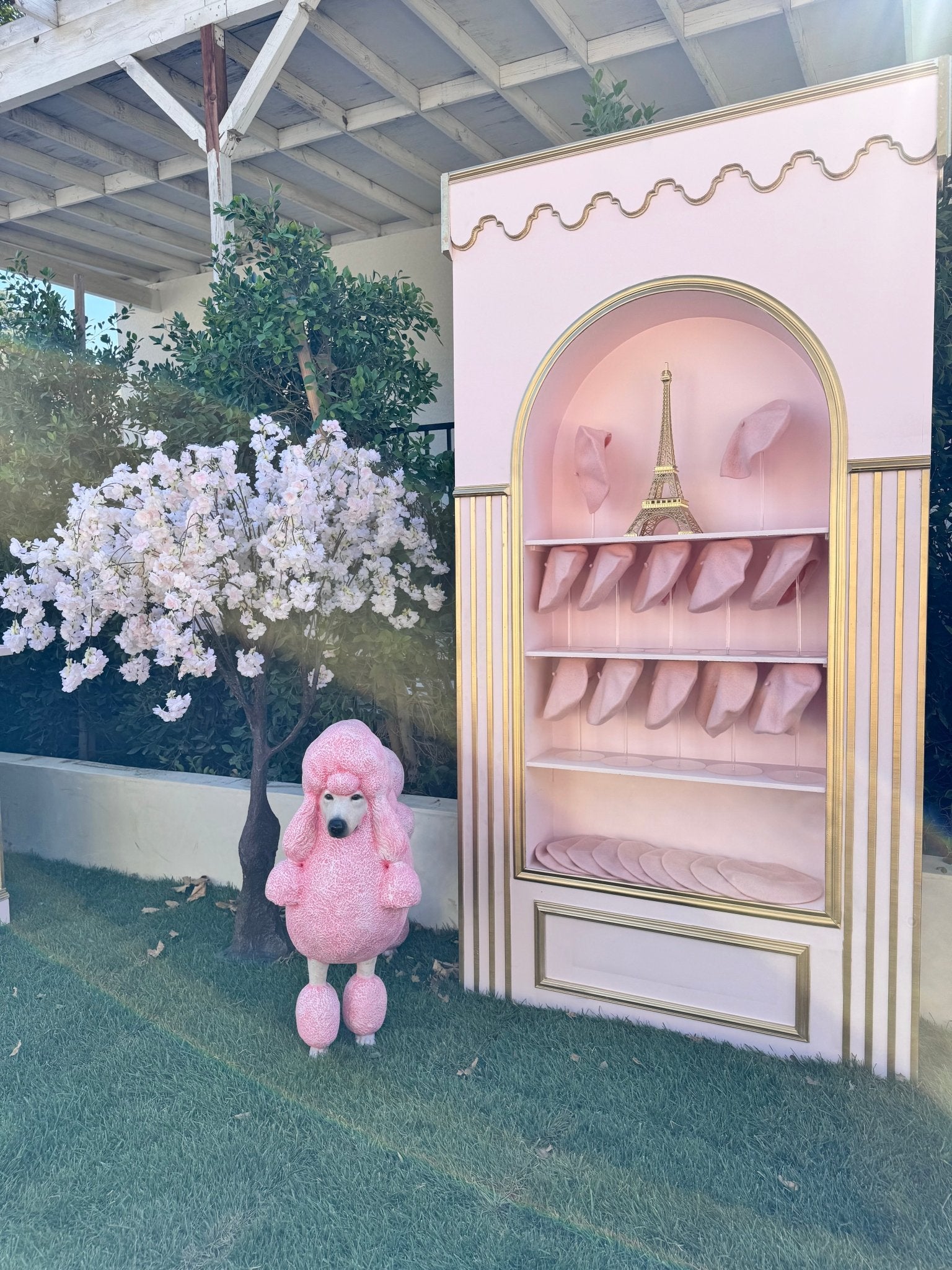 Laduree Shelve - Custom Prop Rentals