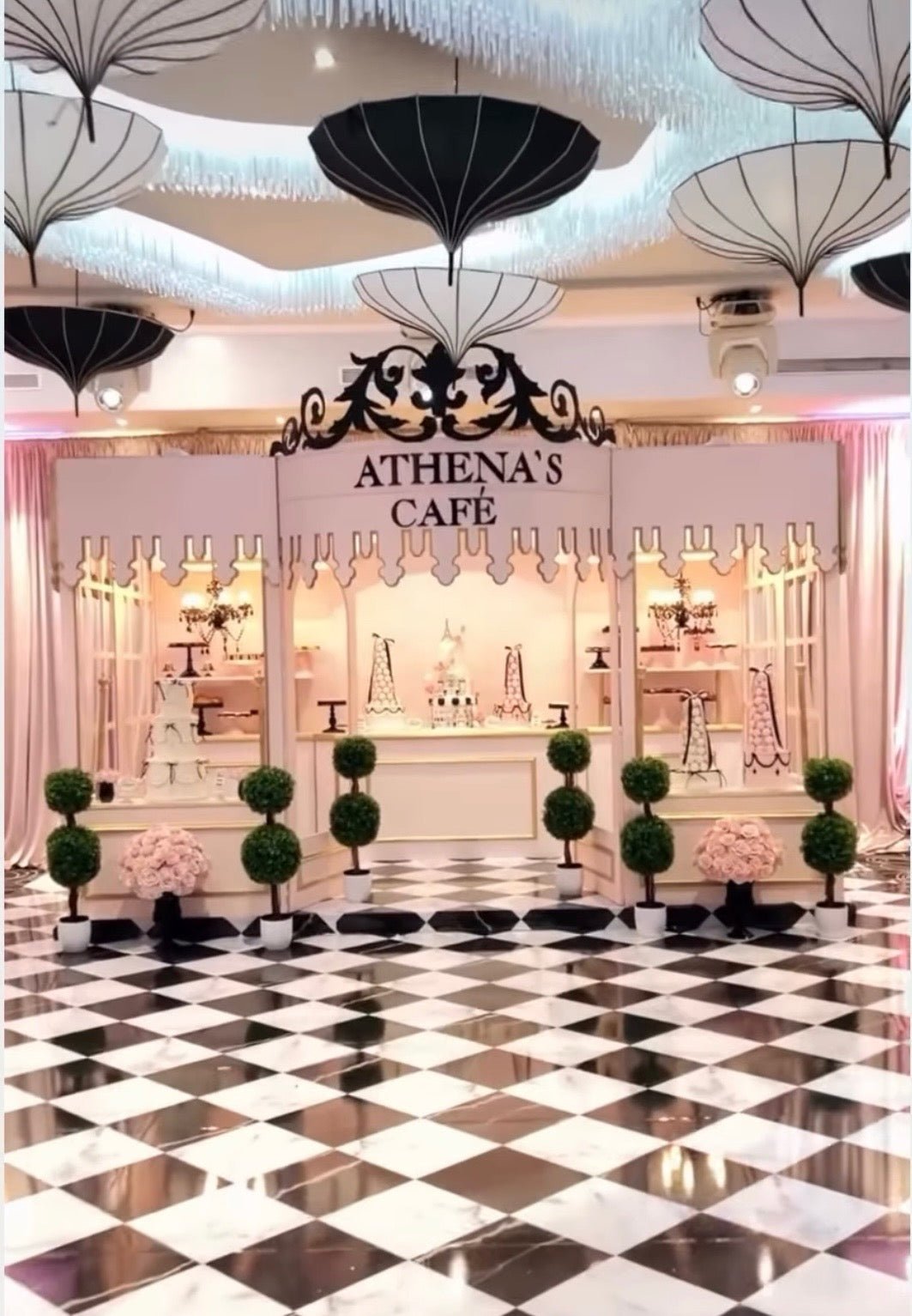 Laduree With Black Crown - Custom Prop Rentals