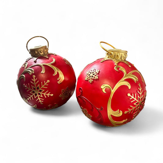Large Red and Gold - Custom Prop Rentals
