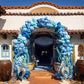 Large Seahorse Turquoise - Custom Prop Rentals
