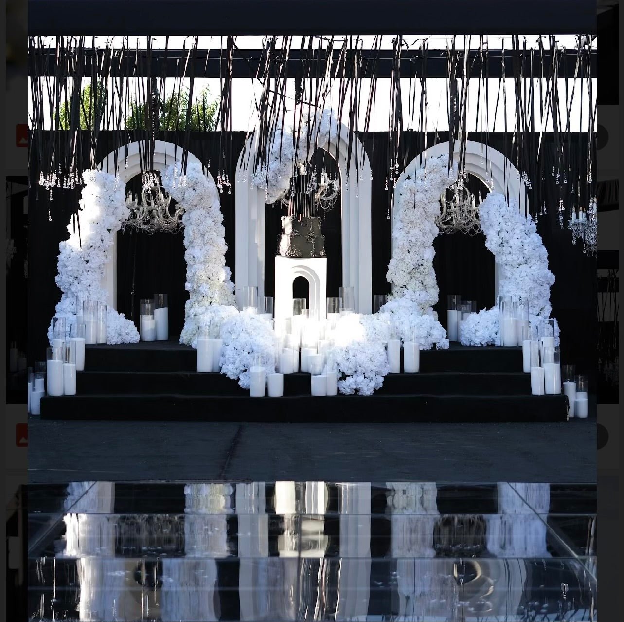 Layered Backdrop Package - Custom Prop Rentals
