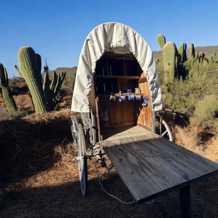 Life Size Wagon - Custom Prop Rentals