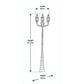 Light Post White - Custom Prop Rentals