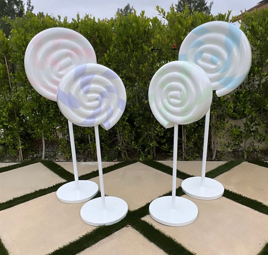 Lollipop Lavender 4ft - Custom Prop Rentals