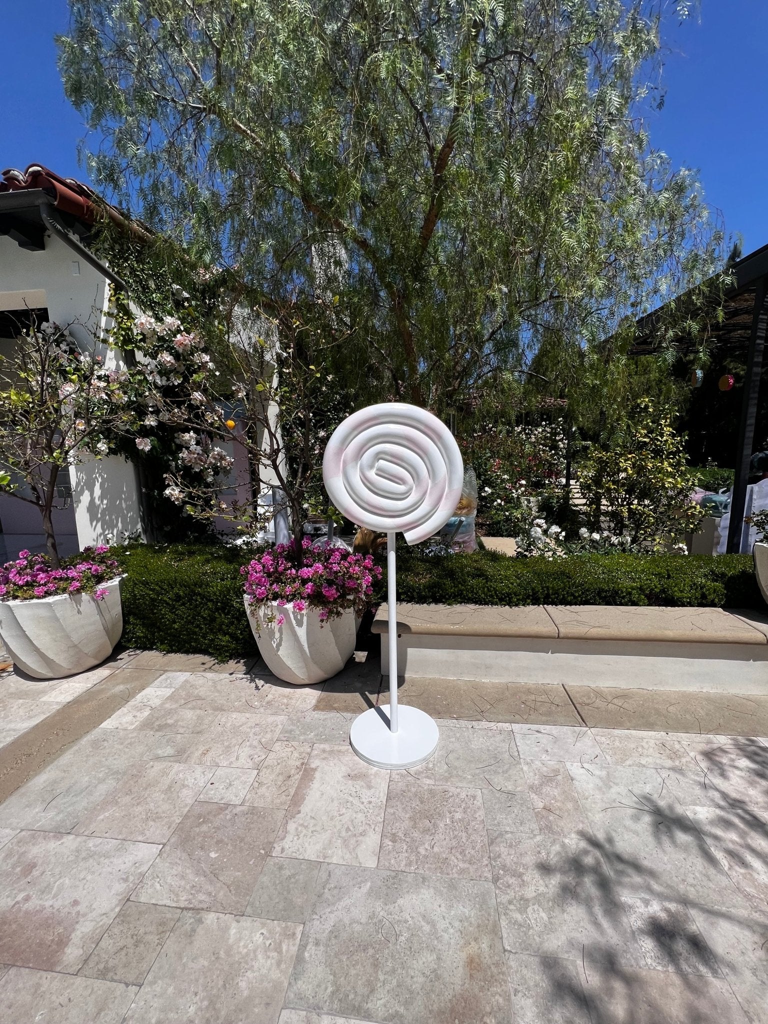 Lollipop Pastel Pink 5ft - Custom Prop Rentals