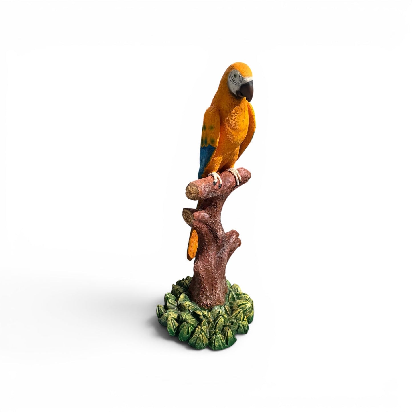 Macaw Yellow Parrot on Branch - Custom Prop Rentals