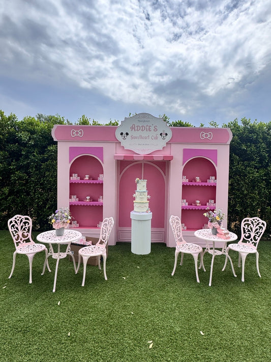 Mickey Cafe Backdrop - Custom Prop Rentals