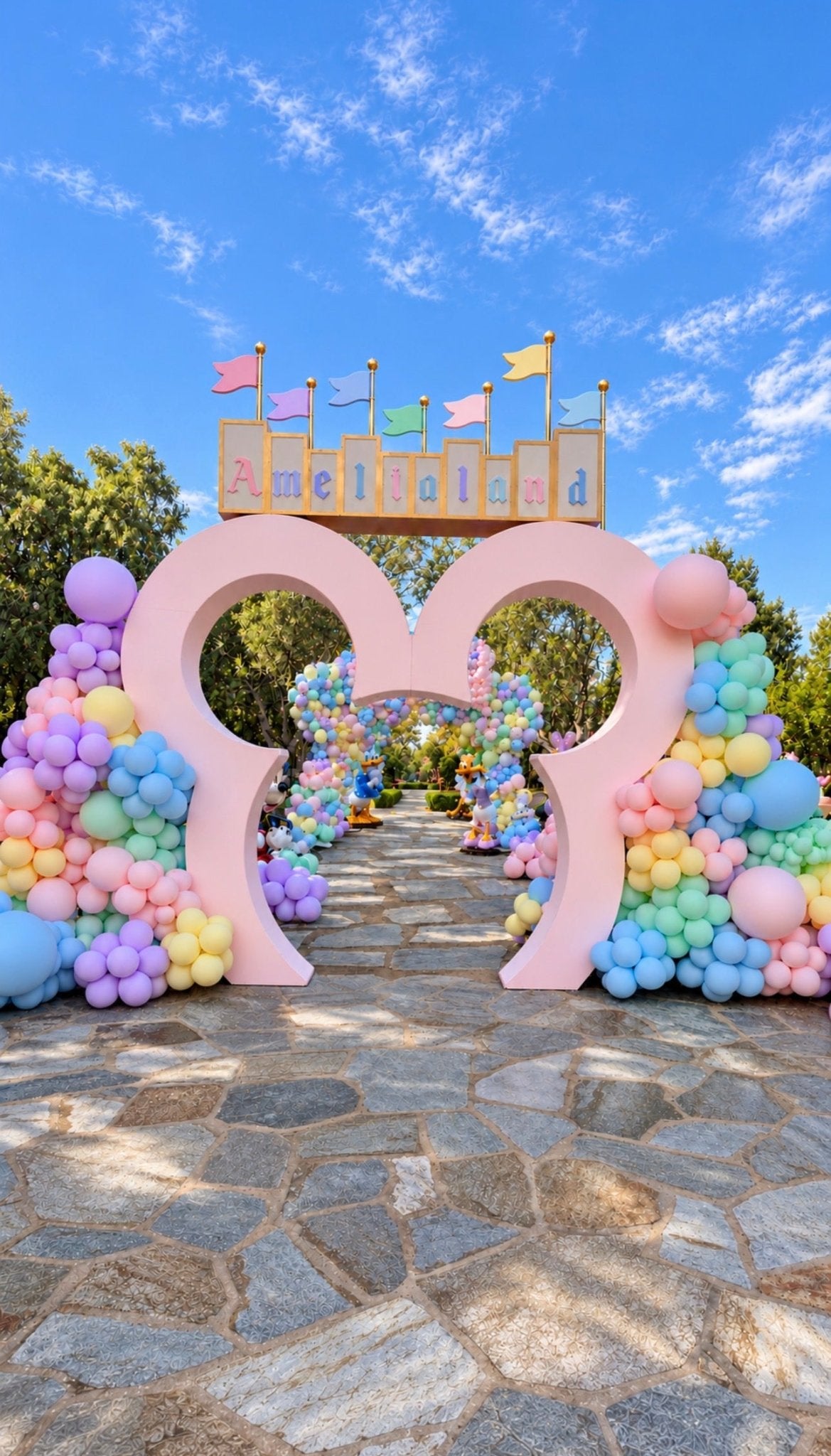 Mickey Ear Entrance - Custom Prop Rentals