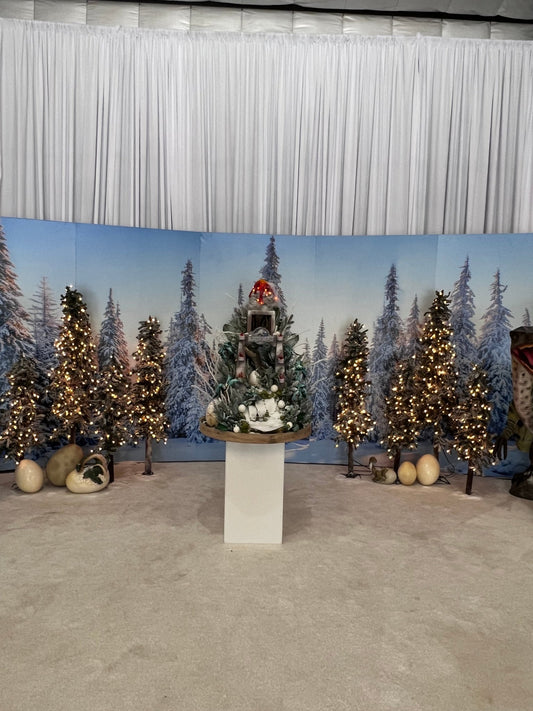 Mini Christmas Tree Package - Custom Prop Rentals
