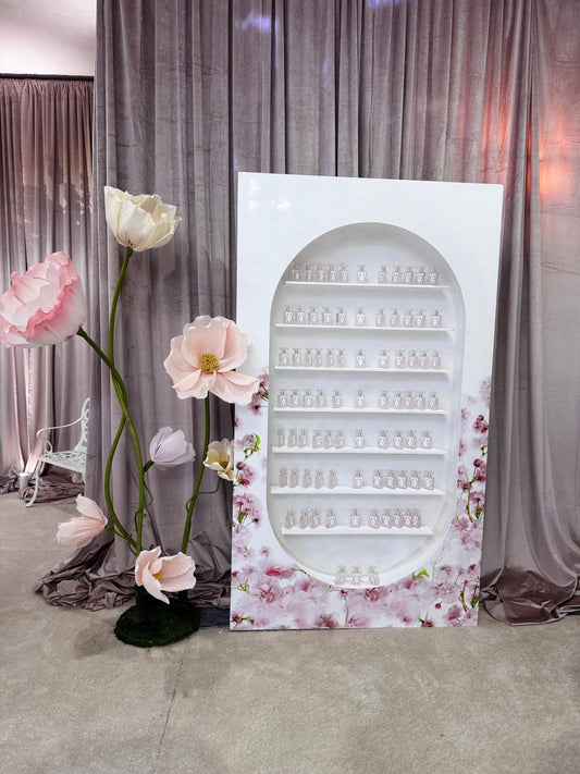 Miss Dior Oval Shelve - Custom Prop Rentals